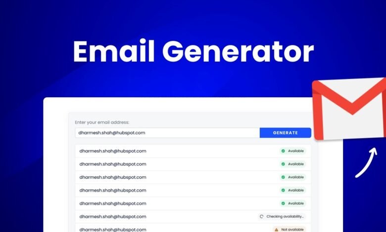 Fake Email Generator​