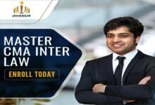 Best CMA Inter Law Classes in India