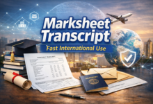 Marksheet Transcript