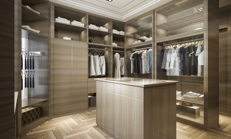 Walk in Closet Shelving