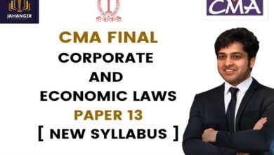 CMA Final Law Classes in India