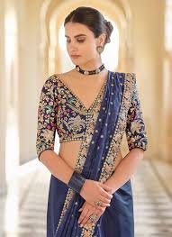 Embroidered Saree Blouse​