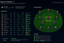 playing 11 prediction ai