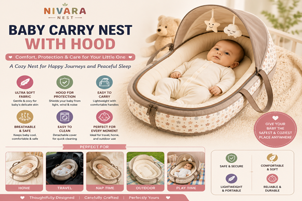 Baby Carry Nest with Hood