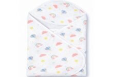 Hooded Muslin Baby Towels