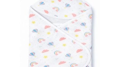 Hooded Muslin Baby Towels