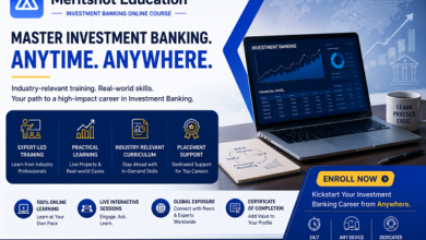 Investment Banking Online Course Banner