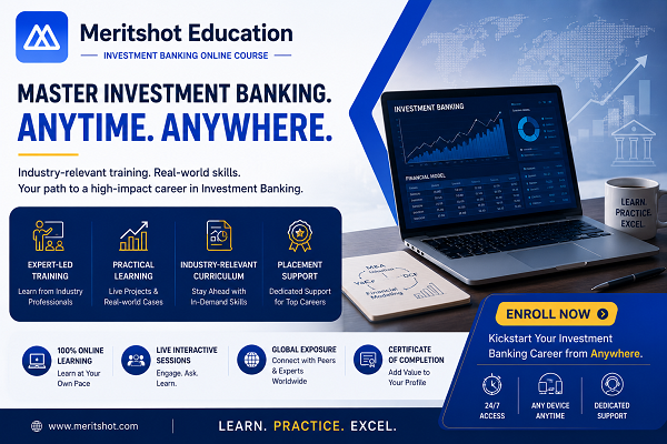 Investment Banking Online Course Banner