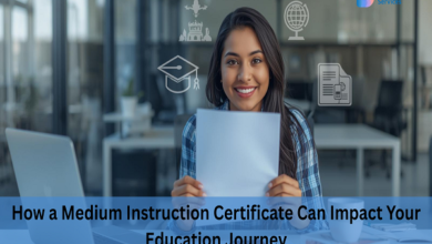 Medium of Instruction Certificate