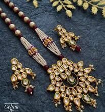 Kundan Pendant Set