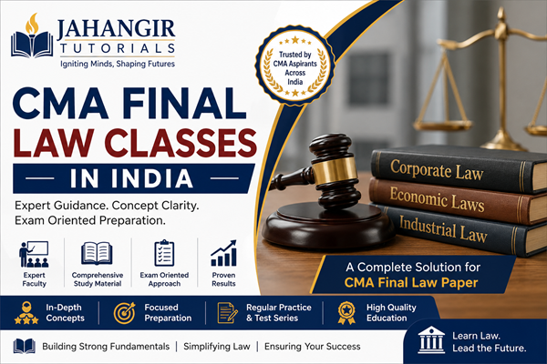 CMA Final Law Classes in India