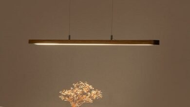 Wood Hanging Lamps