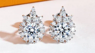 Moissanite Earring Studs